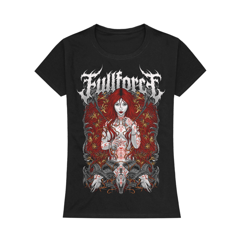 Beauty In Hell von Full Force Festival - Girlie Shirt jetzt im Full Force Festival Store