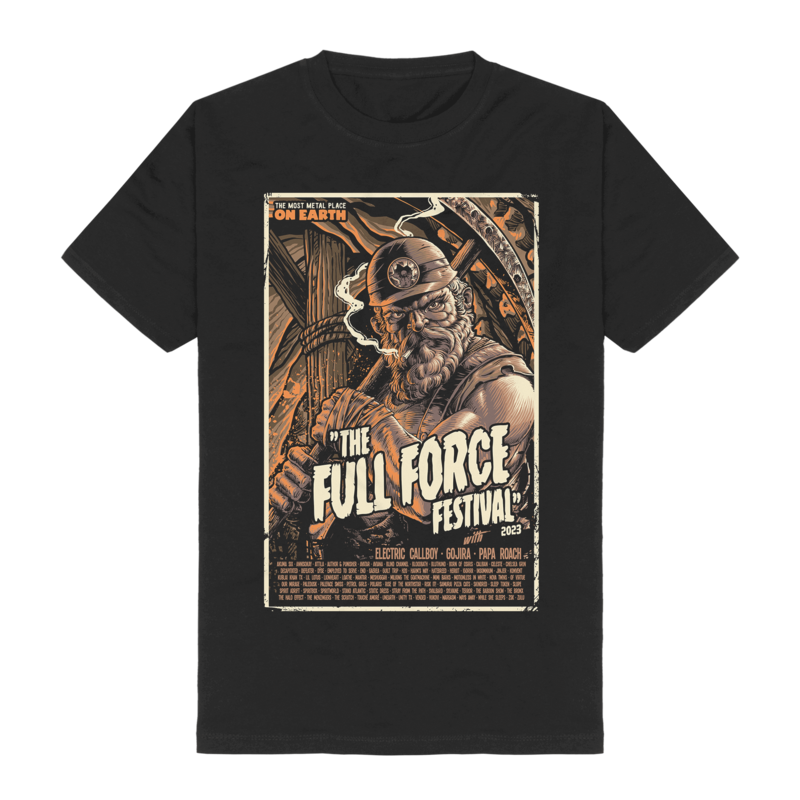 Vintage Movie Poster von Full Force Festival - T-Shirt jetzt im Full Force Festival Store